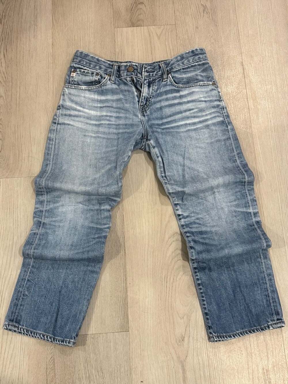 AG Adriano Goldschmied Ex-Boyfriend Crop Jeans Size 28R